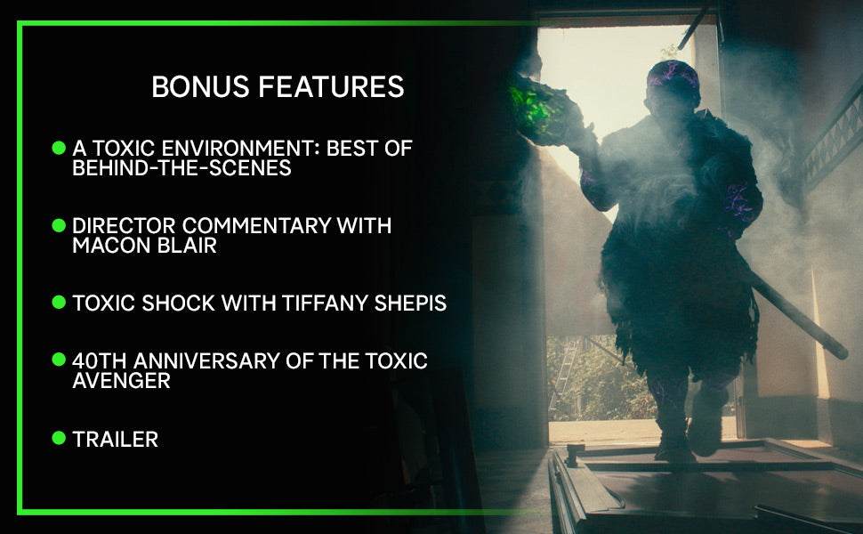 The Toxic Avenger (2023) (4K UHD, Limited Edition Steelbook) w/ Embossed SLIP