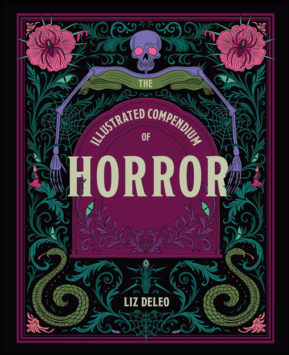 The Illustrated Compendium of Horror (Book, HC, GITD Cover)