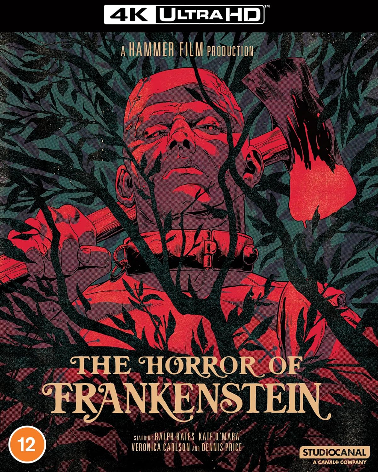 The Horror of Frankenstein (4K UHD, StudioCanal Standard Edition, Region Free) w/SLIP