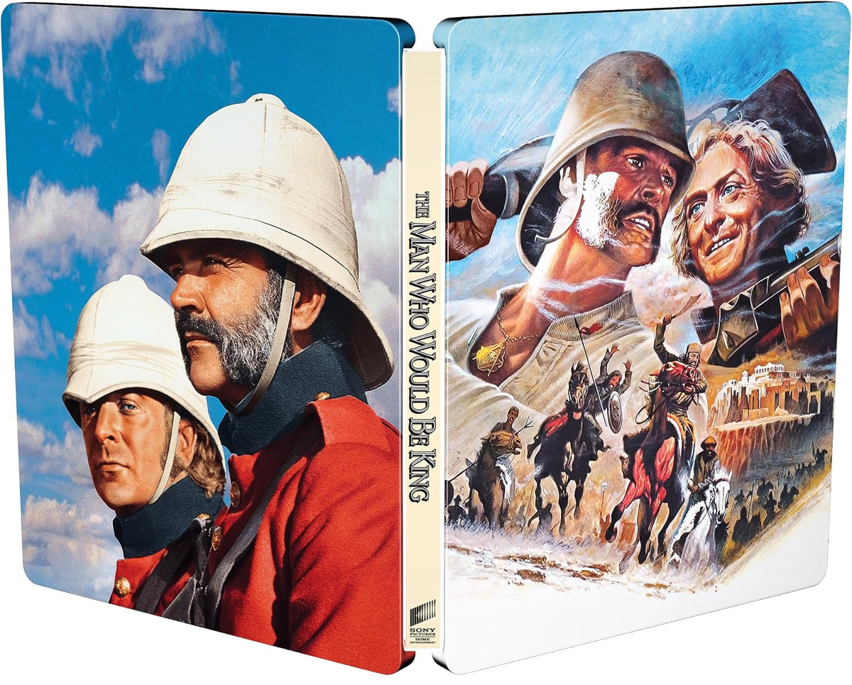 The Man Who Would Be King (4K UHD, UK LE Steelbook, Region Free)