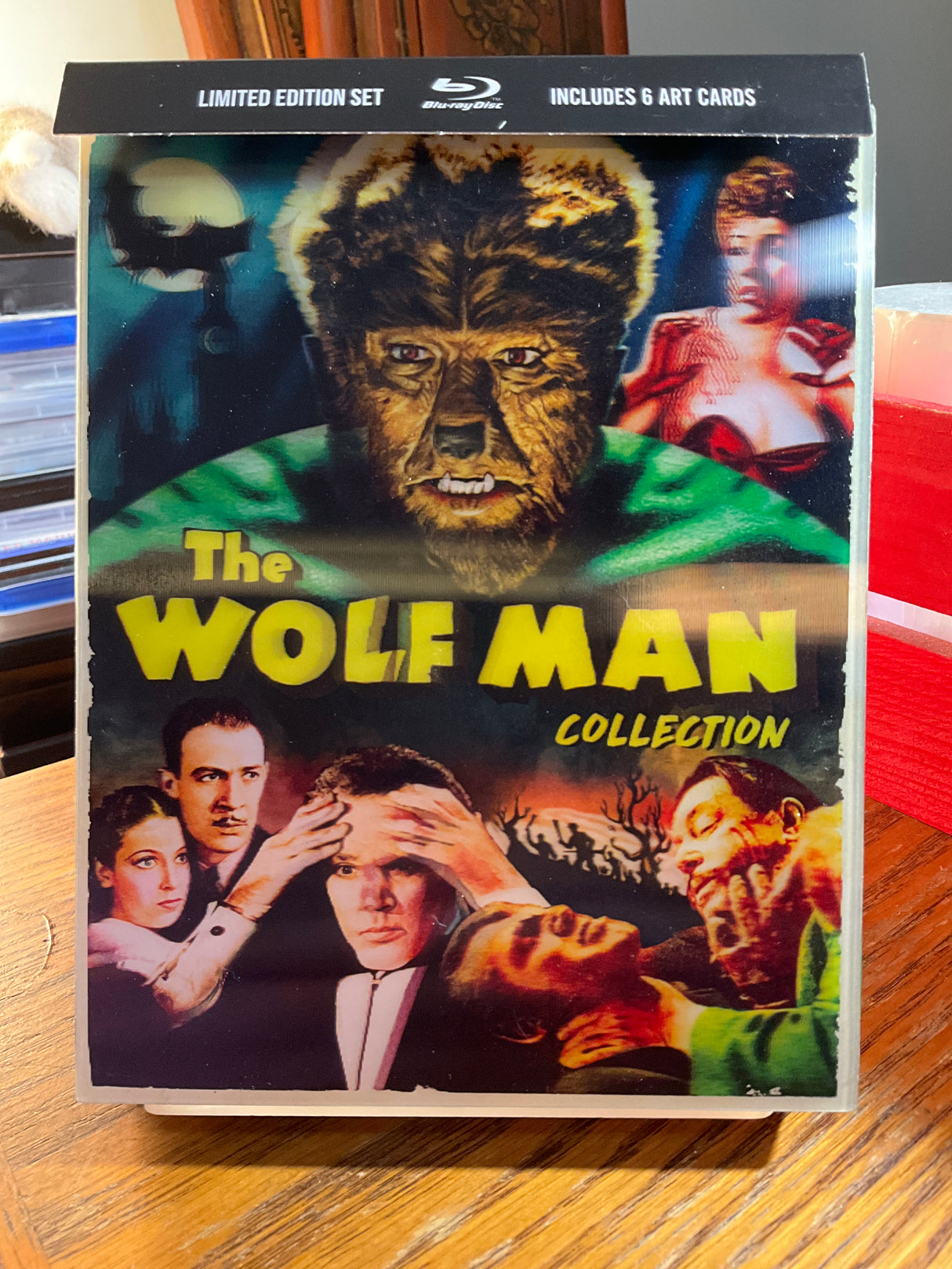 The Wolf Man Film Collection (Limited Edition w/Lenticular Hardcase, Region Free) USED