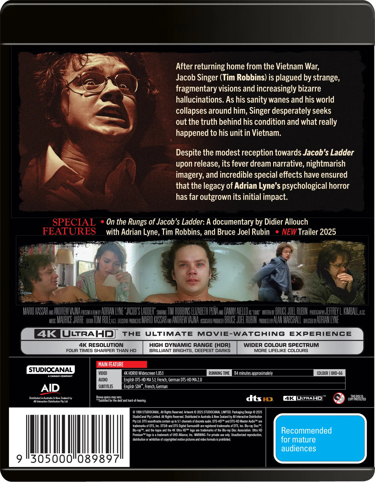 Jacob's Ladder: 35th Anniversary Edition (4K UHD)