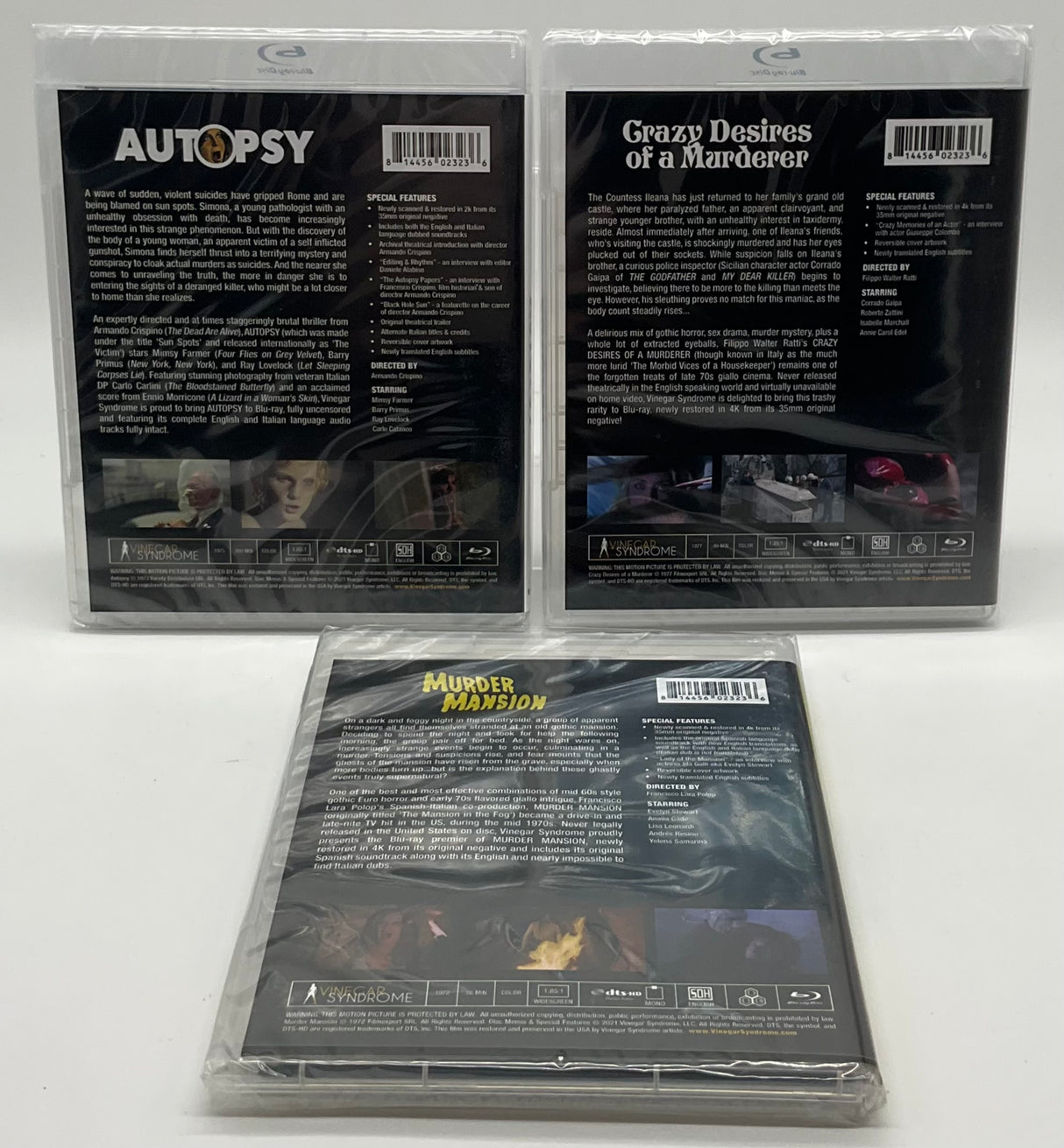 Forgotten Gialli: Volume 3 Limited Edition USED