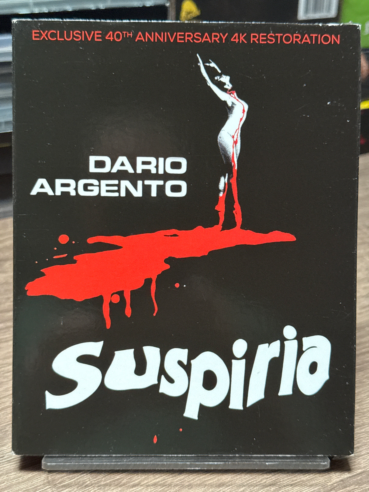 Suspiria 40th Anniversary Steelbook w/SLIP USED
