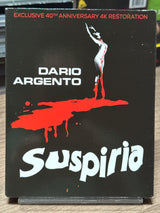 Suspiria 40th Anniversary Steelbook w/SLIP USED