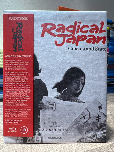Radical Japan: Cinema and State - Nine Films by Nagisa Oshima (Limited Edition, Region Free) USED