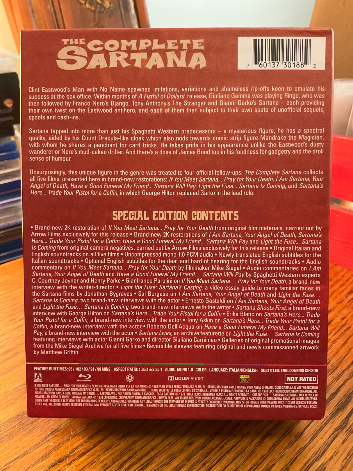 The Complete Sartana (Standard Edition) USED
