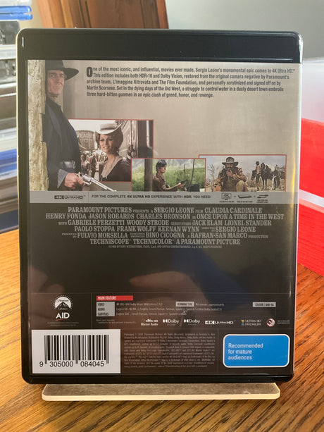 Once Upon a Time in the West (REGION FREE) (4K UHD) USED