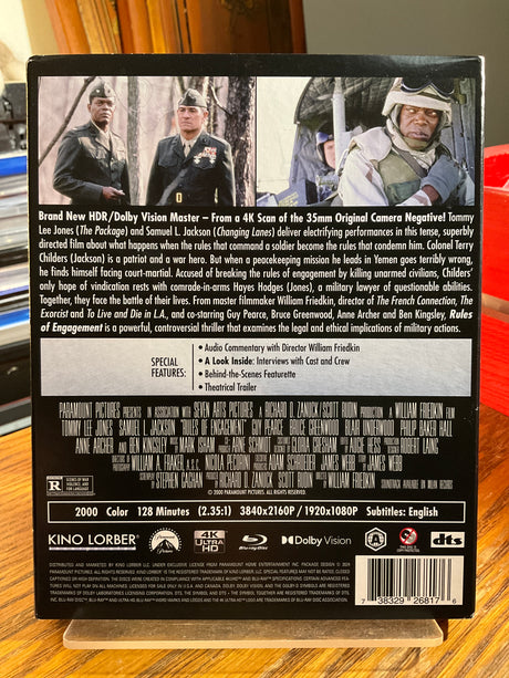 Rules of Engagement (4K UHD) w/SLIP USED