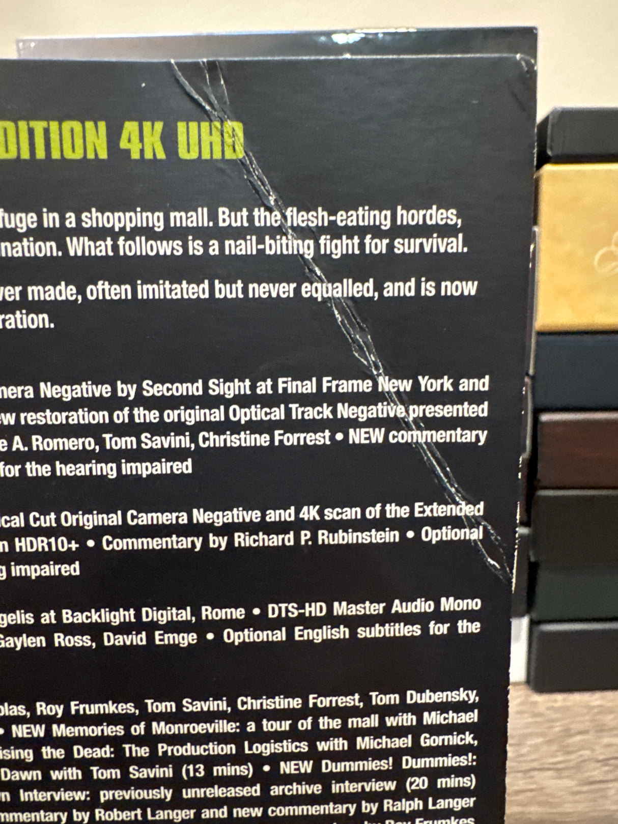 Dawn of the Dead Limited Edition (4K UHD, Region Free/Region B) USED