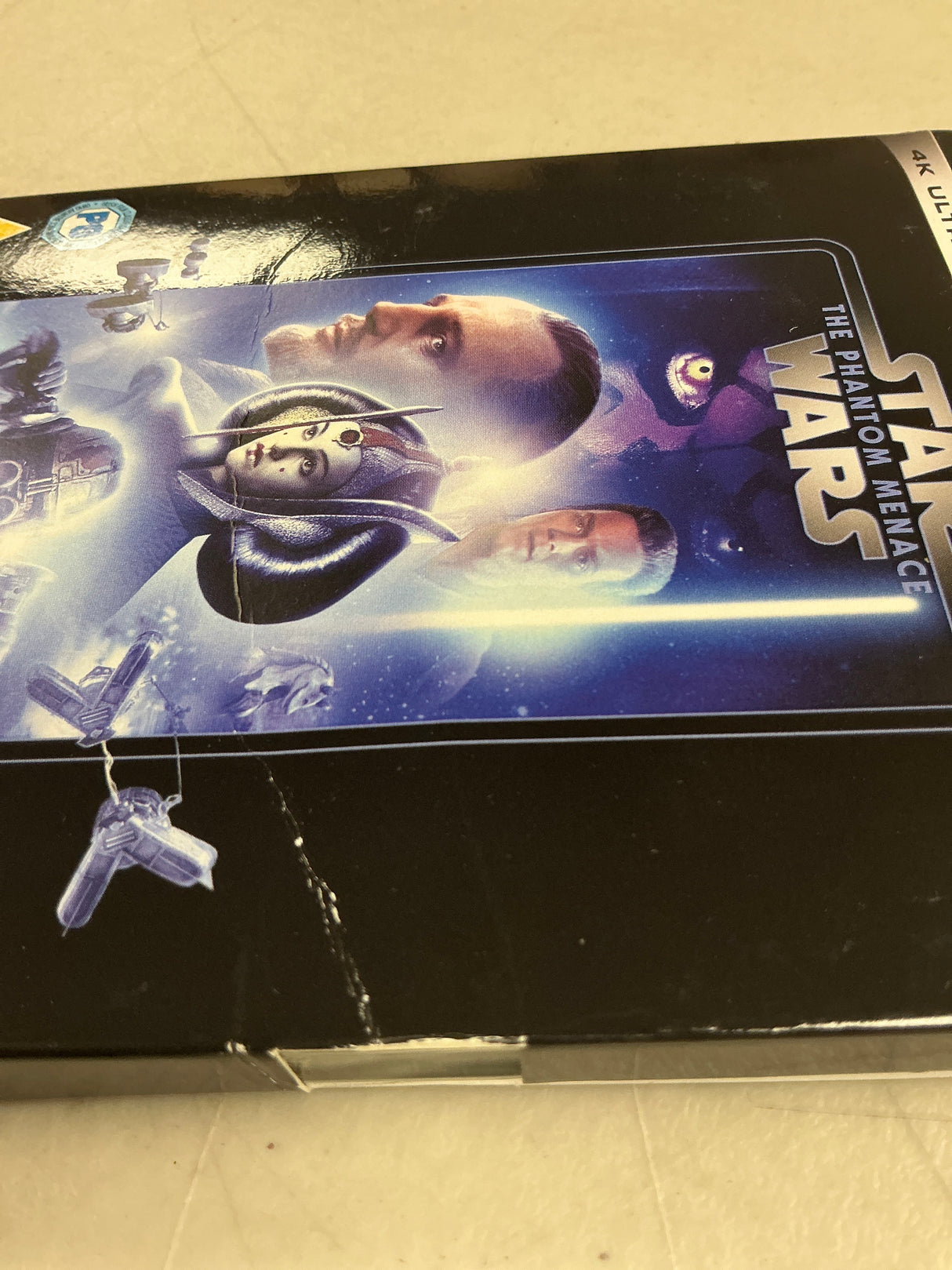 Star Wars: The Phantom Menace (UK 4K UHD, Region Free) w/SLIP *DAMAGED*