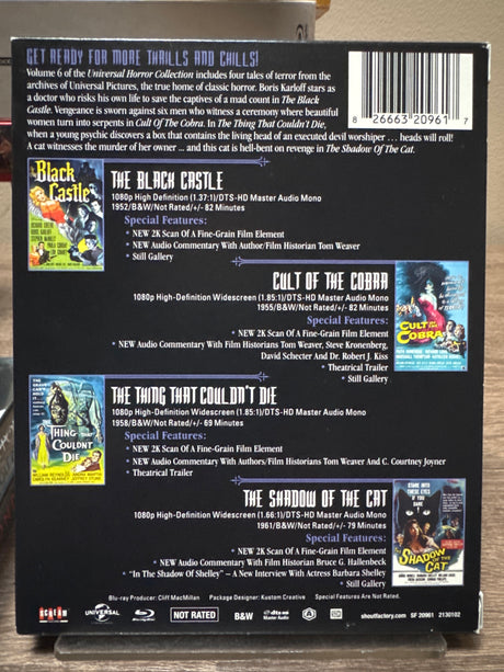 Universal Horror Collection Volume 6 USED