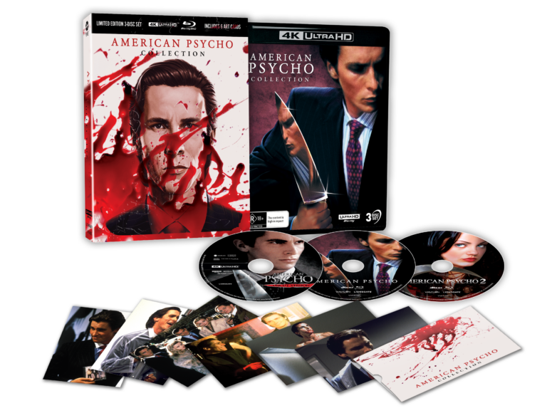 American Psycho Collection (4K UHD/Blu-Ray, Limited Edition Blood Pack, Region Free)