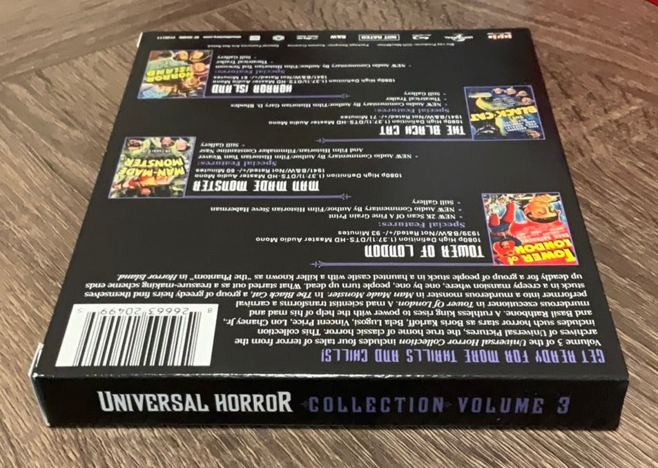 Universal Horror Collection Volume 3 *SEE NOTE*