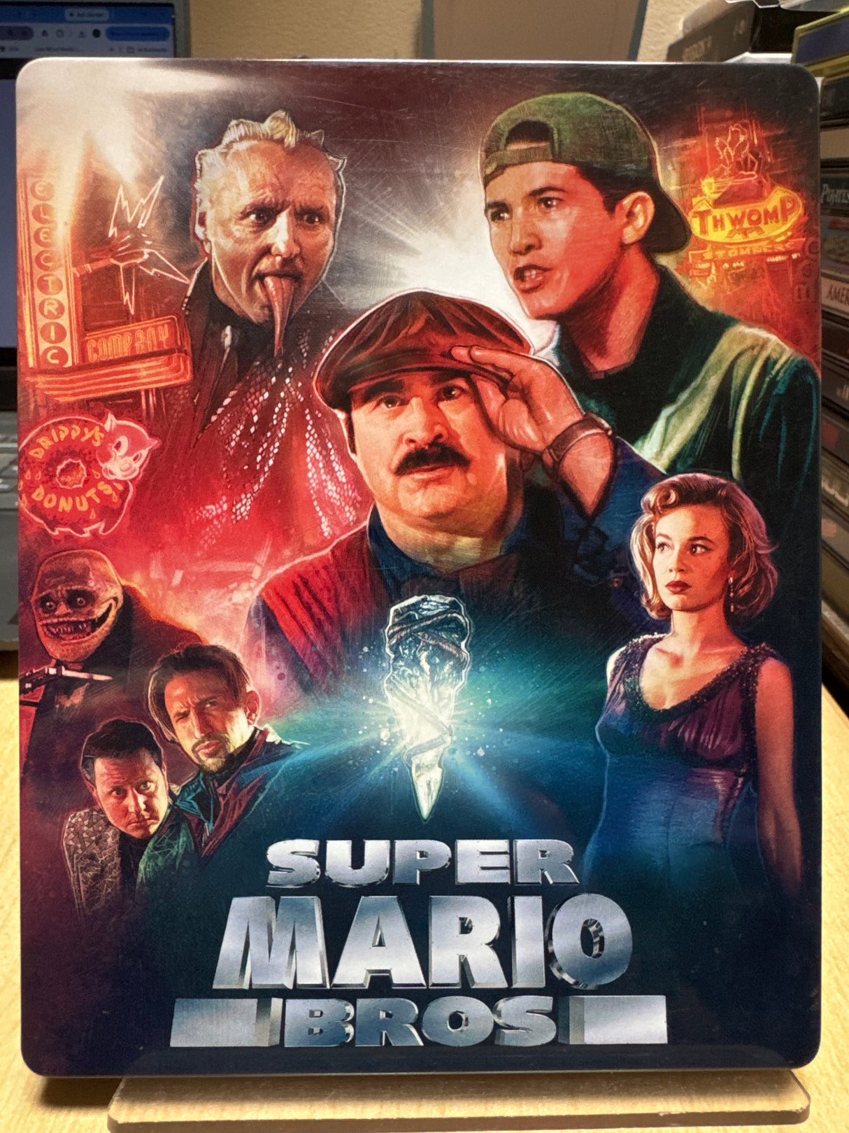 Super Mario Bros (Blu-Ray, Zavvi Exclusive, Steelbook, Region B) USED