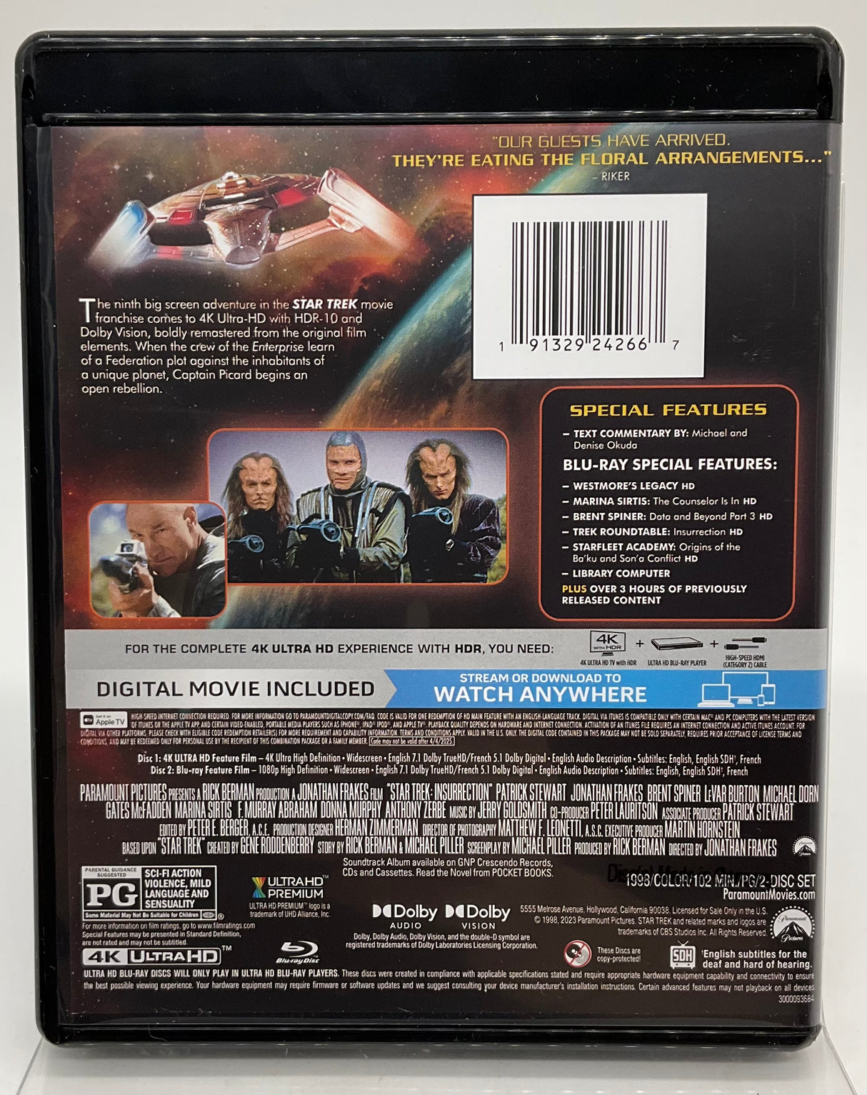 Star Trek IX: Insurrection (4K UHD)