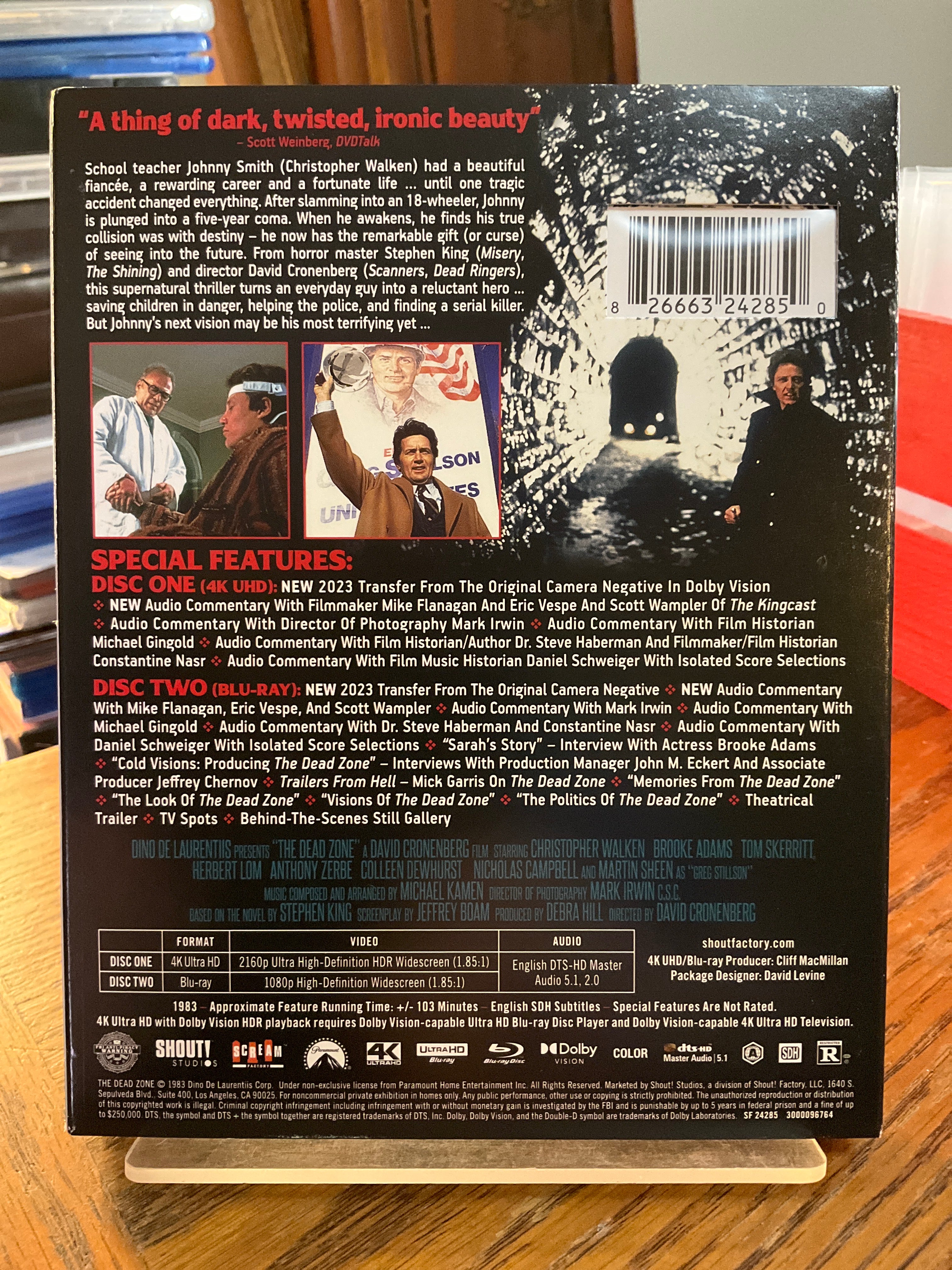 The Dead Zone (4K UHD) w/SLIP USED – Orbit DVD