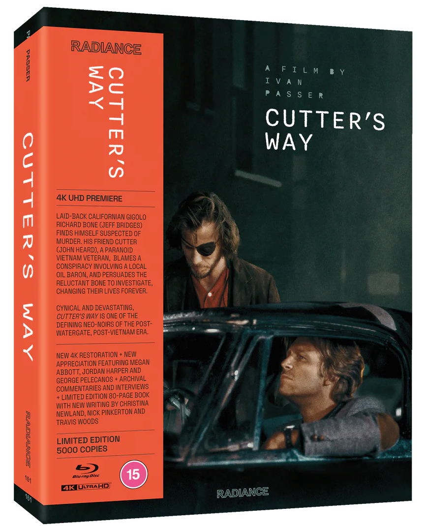 Cutter's Way (4K UHD, UK Limited Edition, Region Free/B)