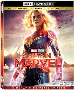 Captain Marvel 4K UHD W/SLIP USED