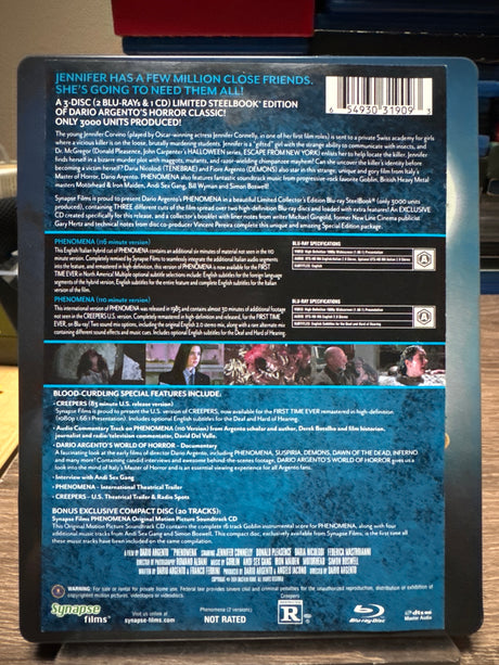 Phenomena Steelbook USED