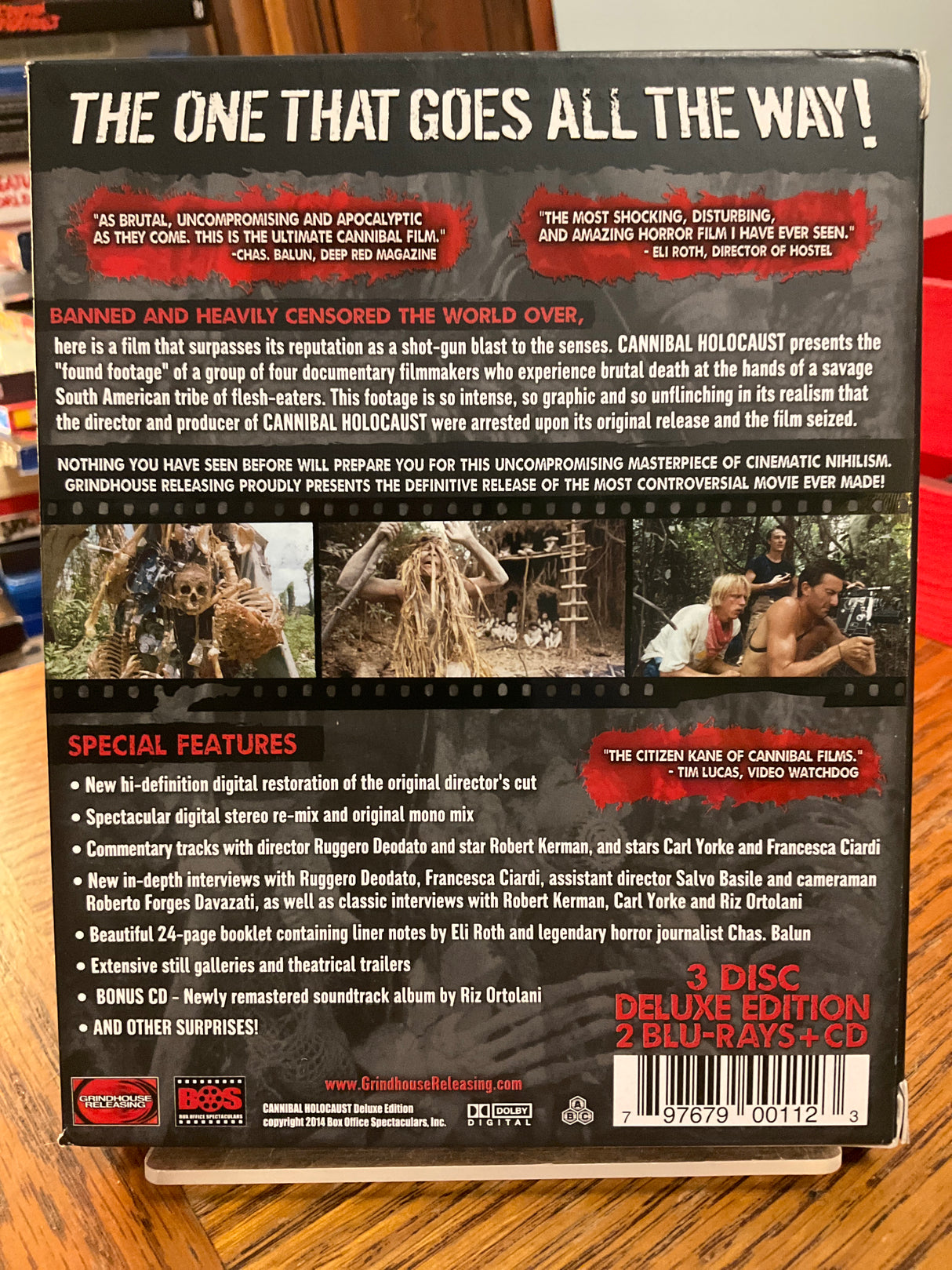 Cannibal Holocaust w/SLIPCASE USED