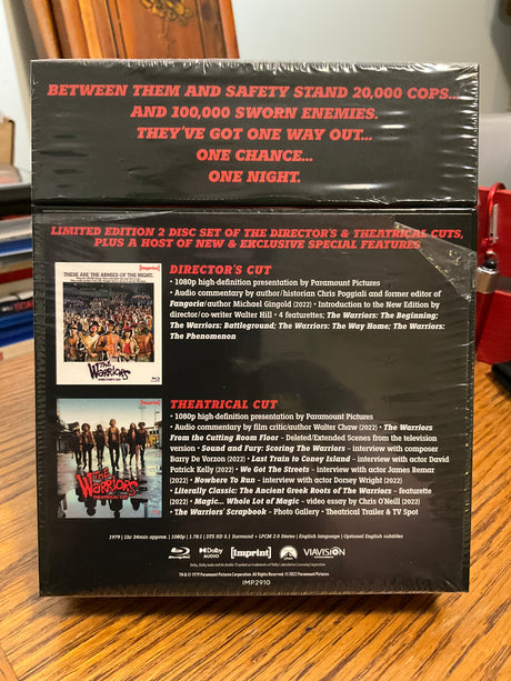 The Warriors (Limited Hard Box Edition, Region Free) USED