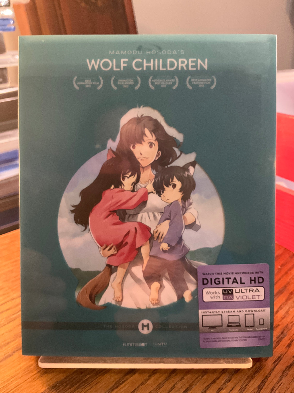 Wolf Children w/SLIP AND BOOKLET USED