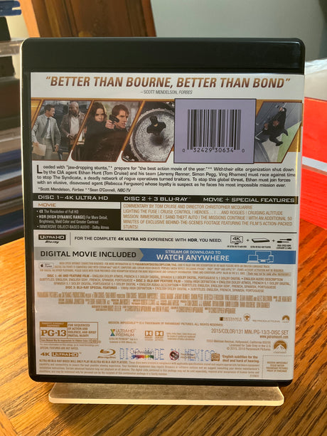 Mission: Impossible - Rogue Nation (4K UHD) USED