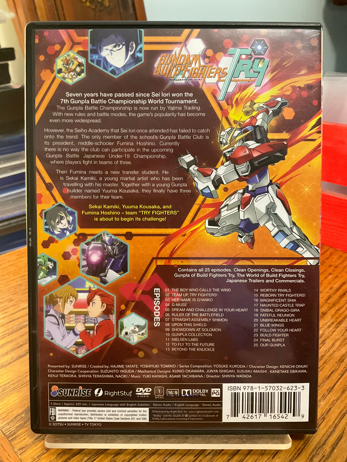 Gundam Build Fighters: Try - Complete Collection (DVD) USED