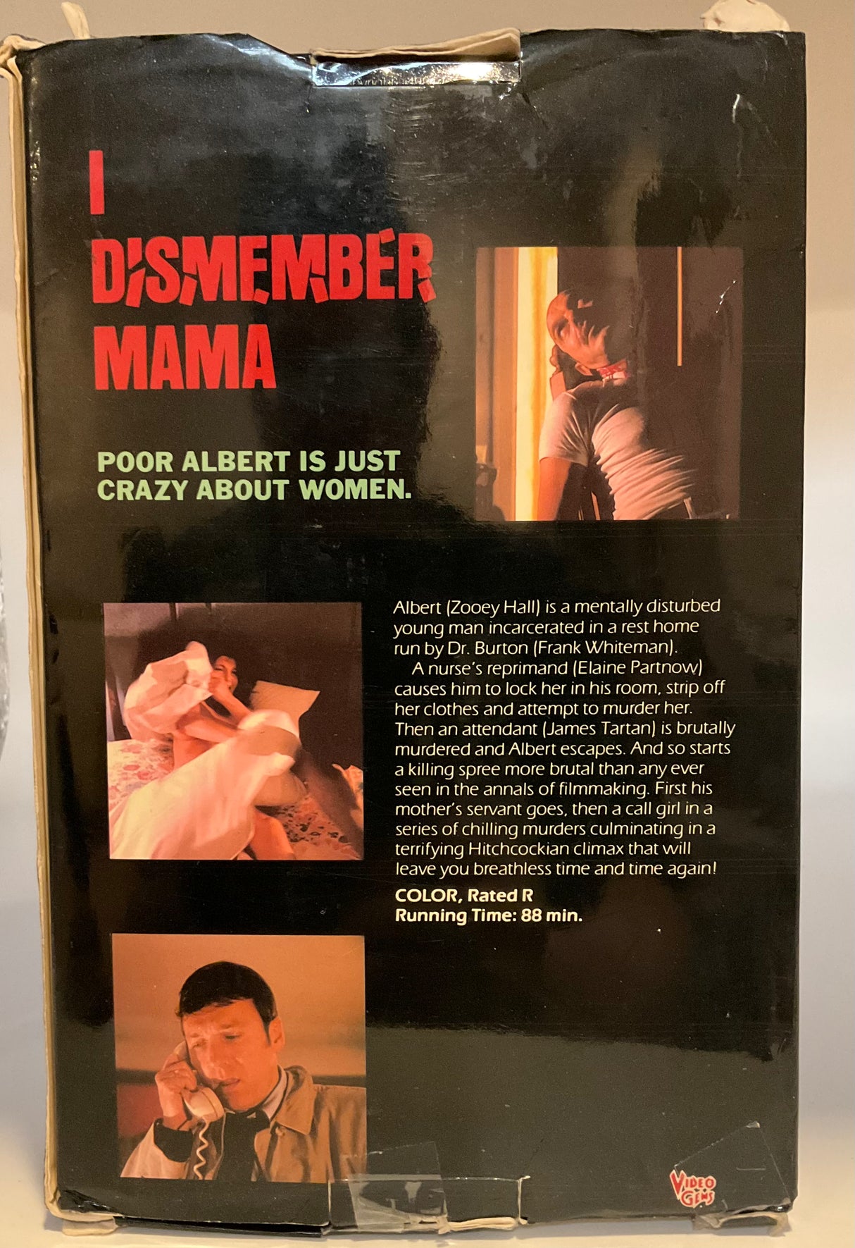 I Dismember Mama AKA Poor Albert & Little Annie (Big Box) VHS