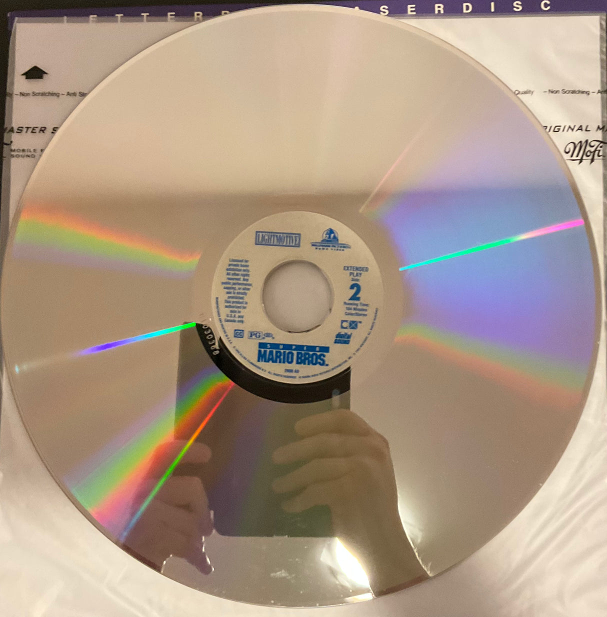 Super Mario Bros. Laserdisc