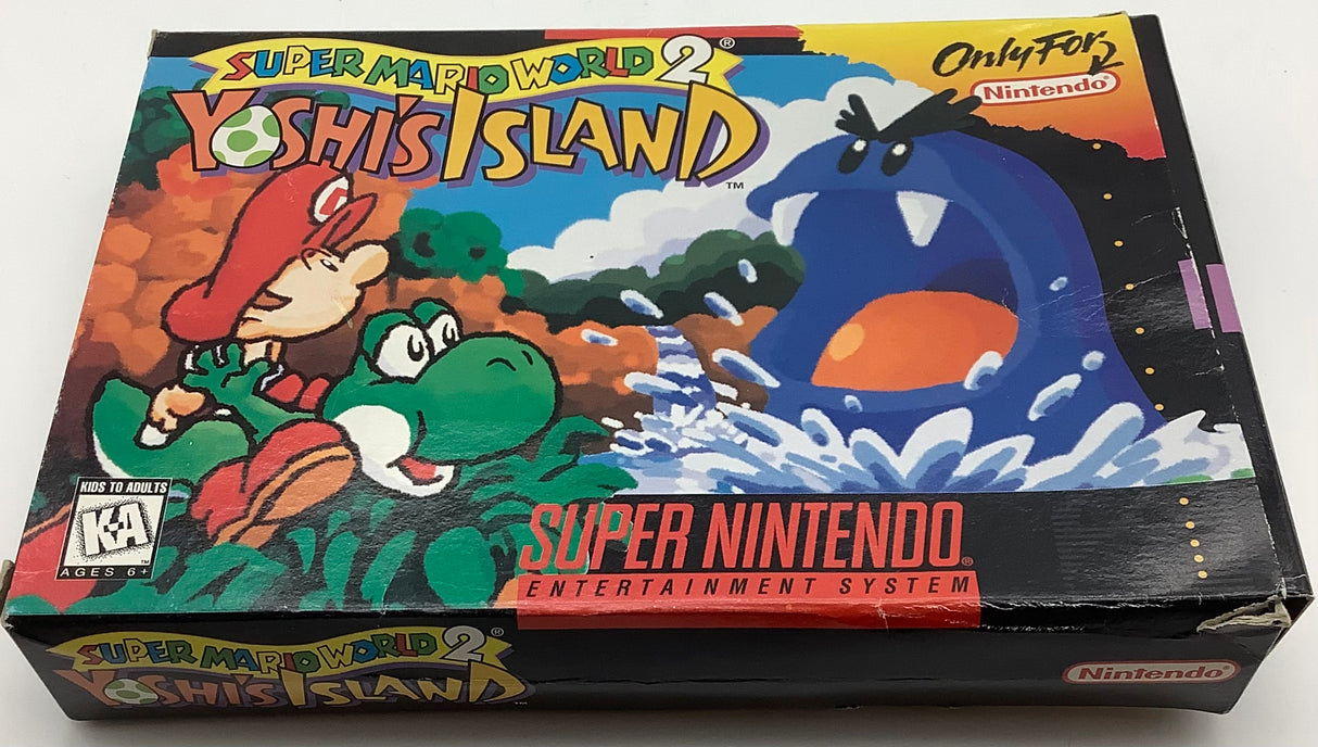 Super Mario World 2 Yoshi's Island Super Nintendo USED