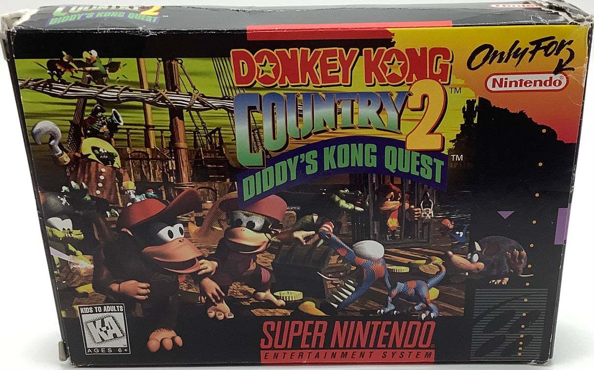 Donkey Kong Country 2 Super Nintendo USED