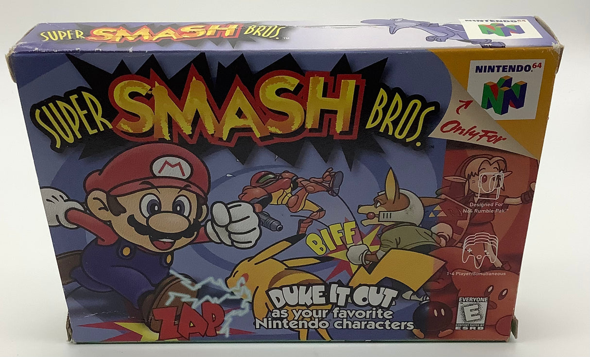 Super Smash Bros. [NO MANUAL] Nintendo 64 USED