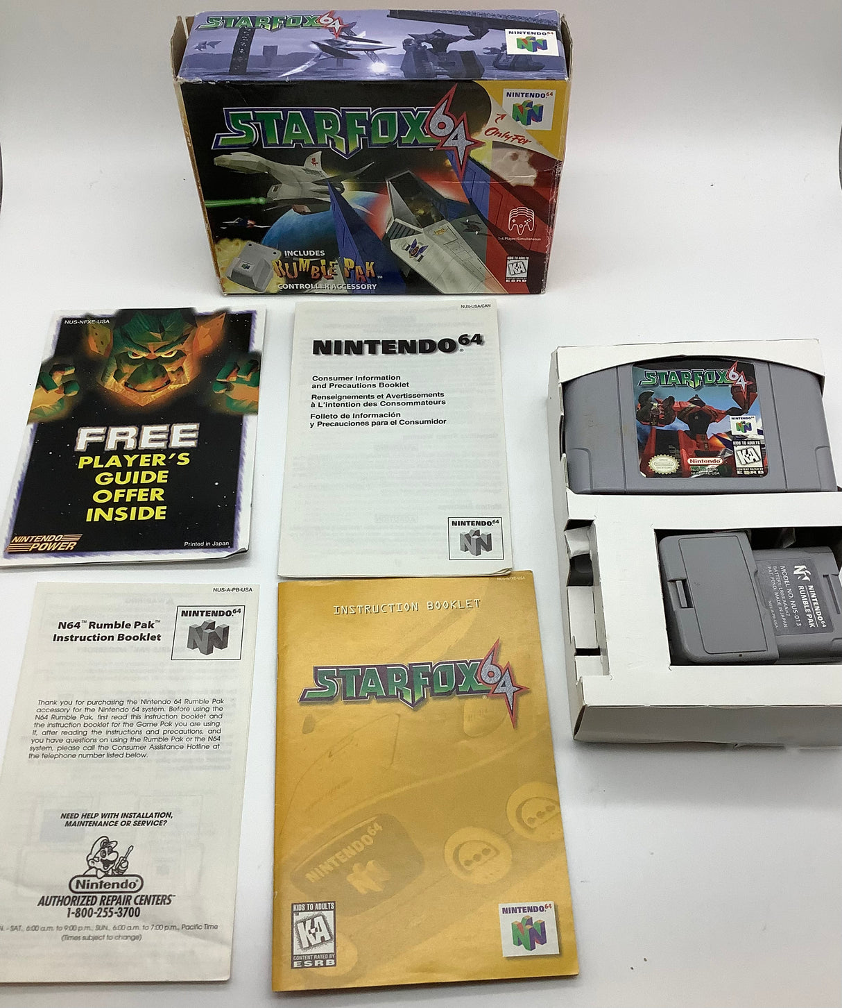 Star Fox 64 Nintendo 64 USED