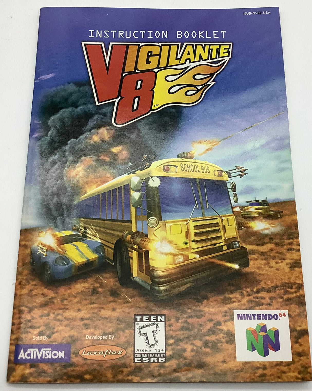 Vigilante 8 Nintendo 64 USED