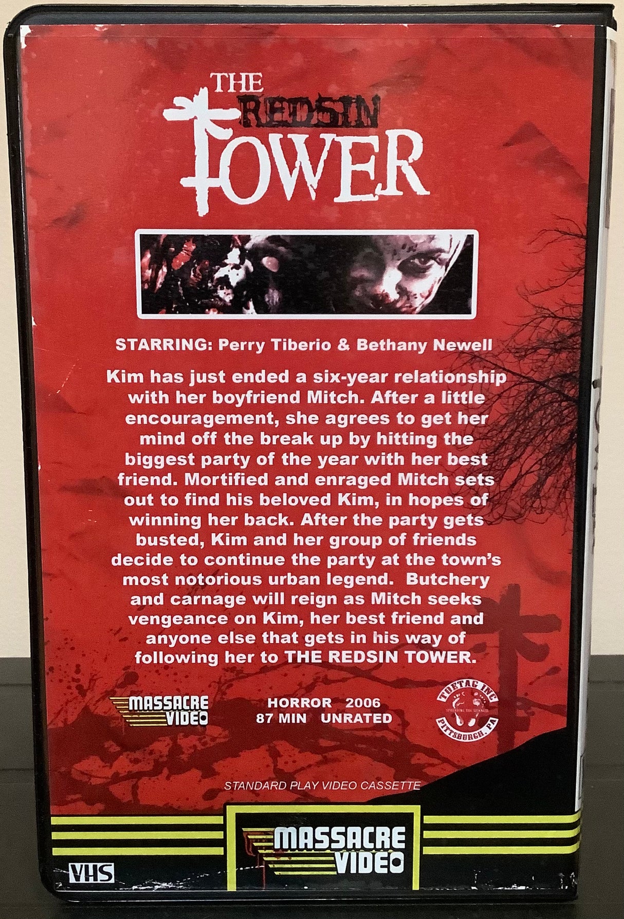 The Redsin Tower (Massacre Video) VHS