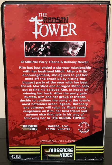 The Redsin Tower (Massacre Video) VHS