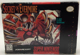 Secret of Evermore Super Nintendo USED
