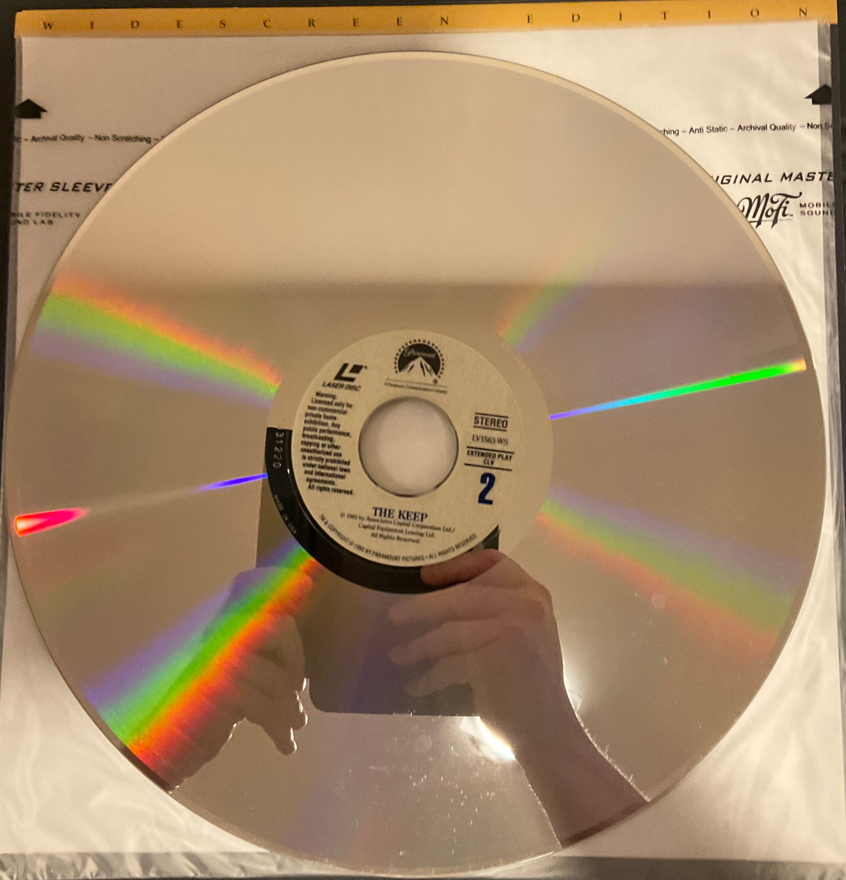 The Keep (Widescreen/Stereo) Laserdisc