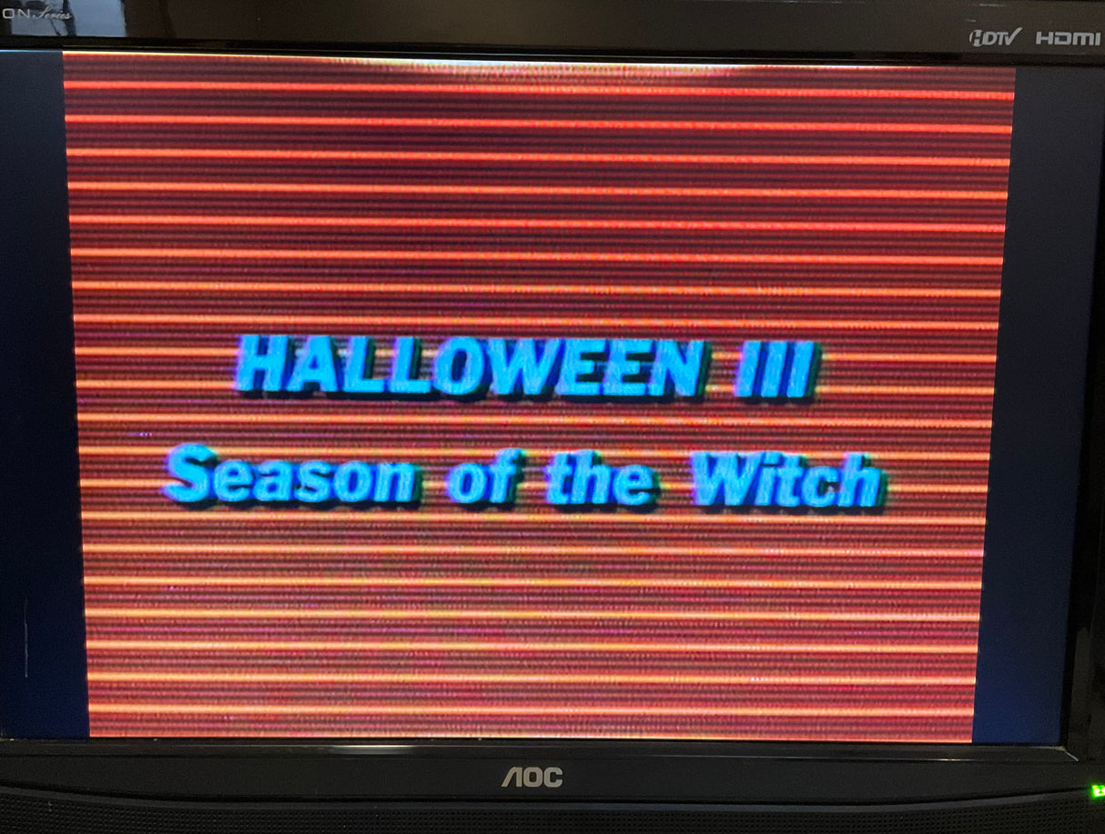 Halloween III: Season Of The Witch Laserdisc
