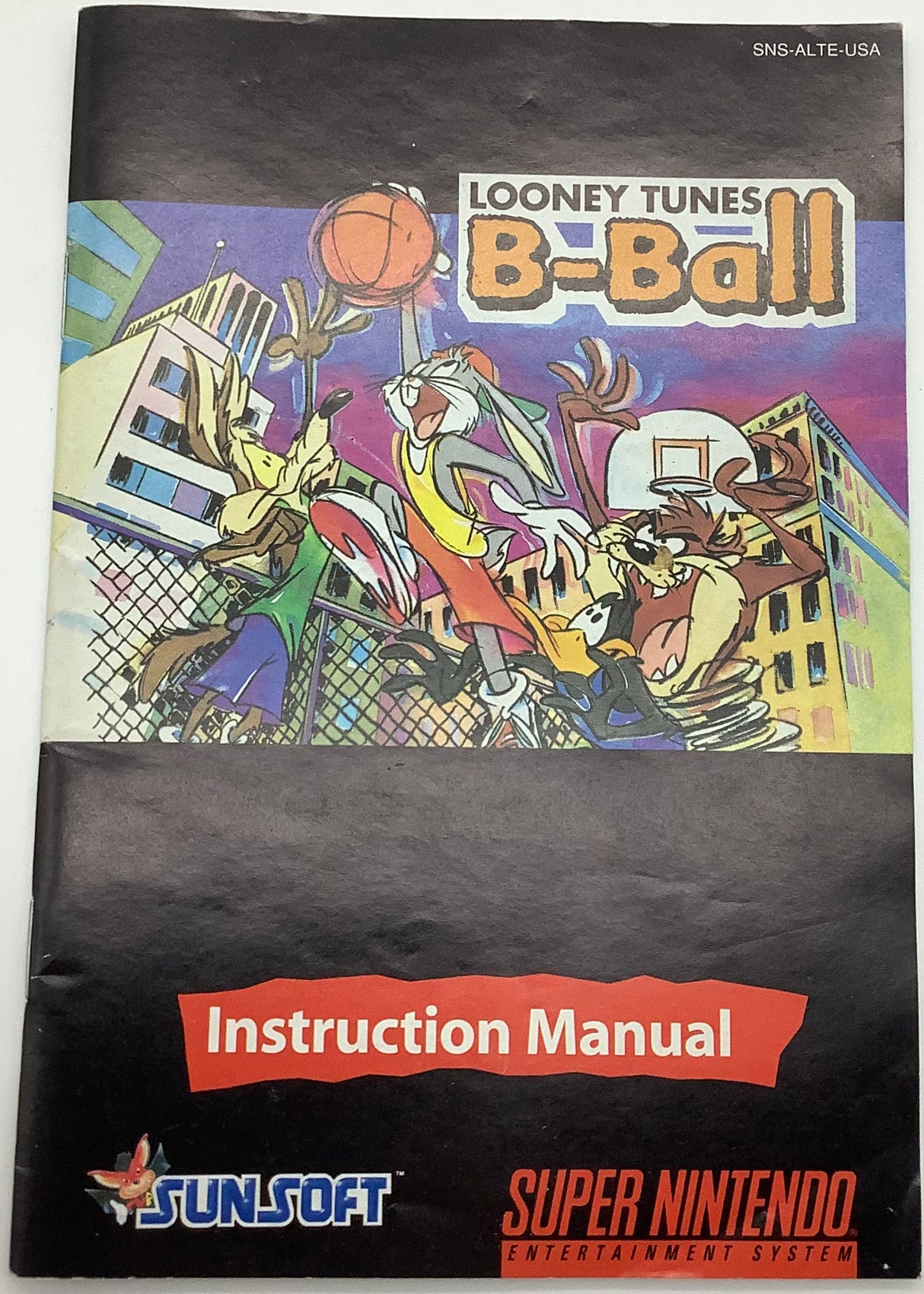 Looney Tunes B-Ball Super Nintendo USED