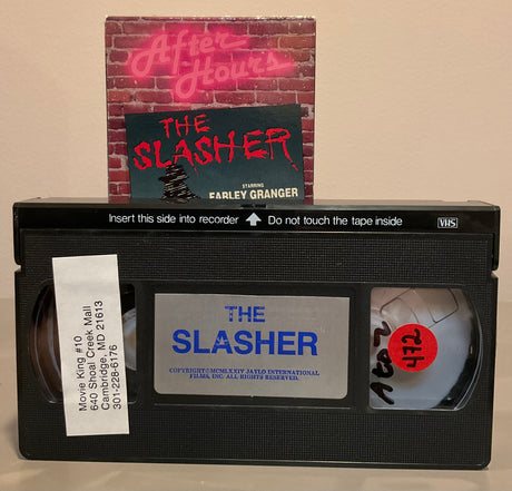 The Slasher AKA So Sweet, So Dead VHS