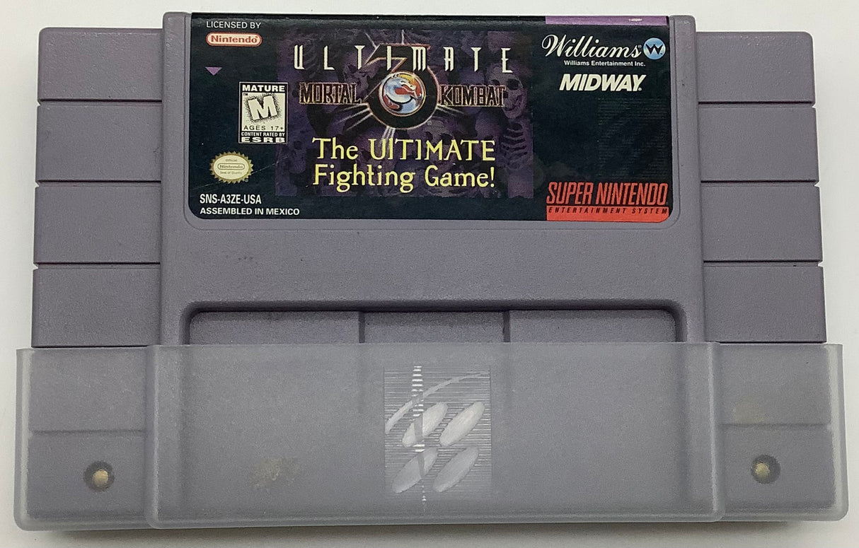Ultimate Mortal Kombat 3 Super Nintendo USED