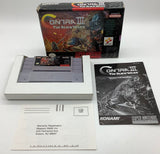 Contra III The Alien Wars Super Nintendo USED