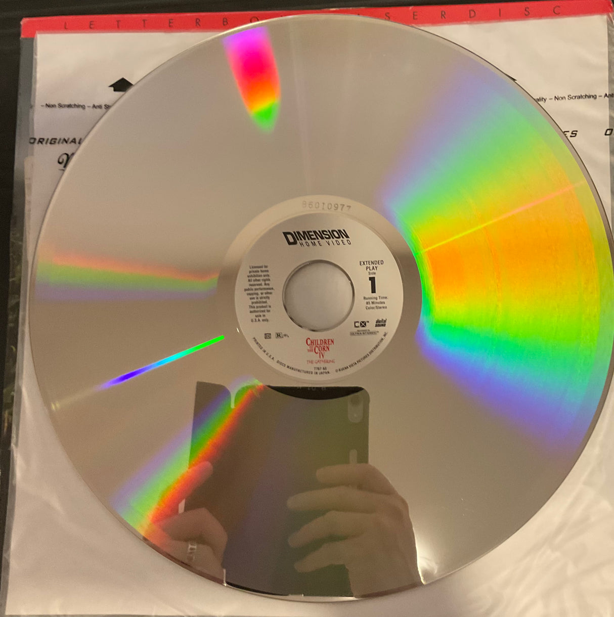 Children Of The Corn IV: The Gathering Laserdisc