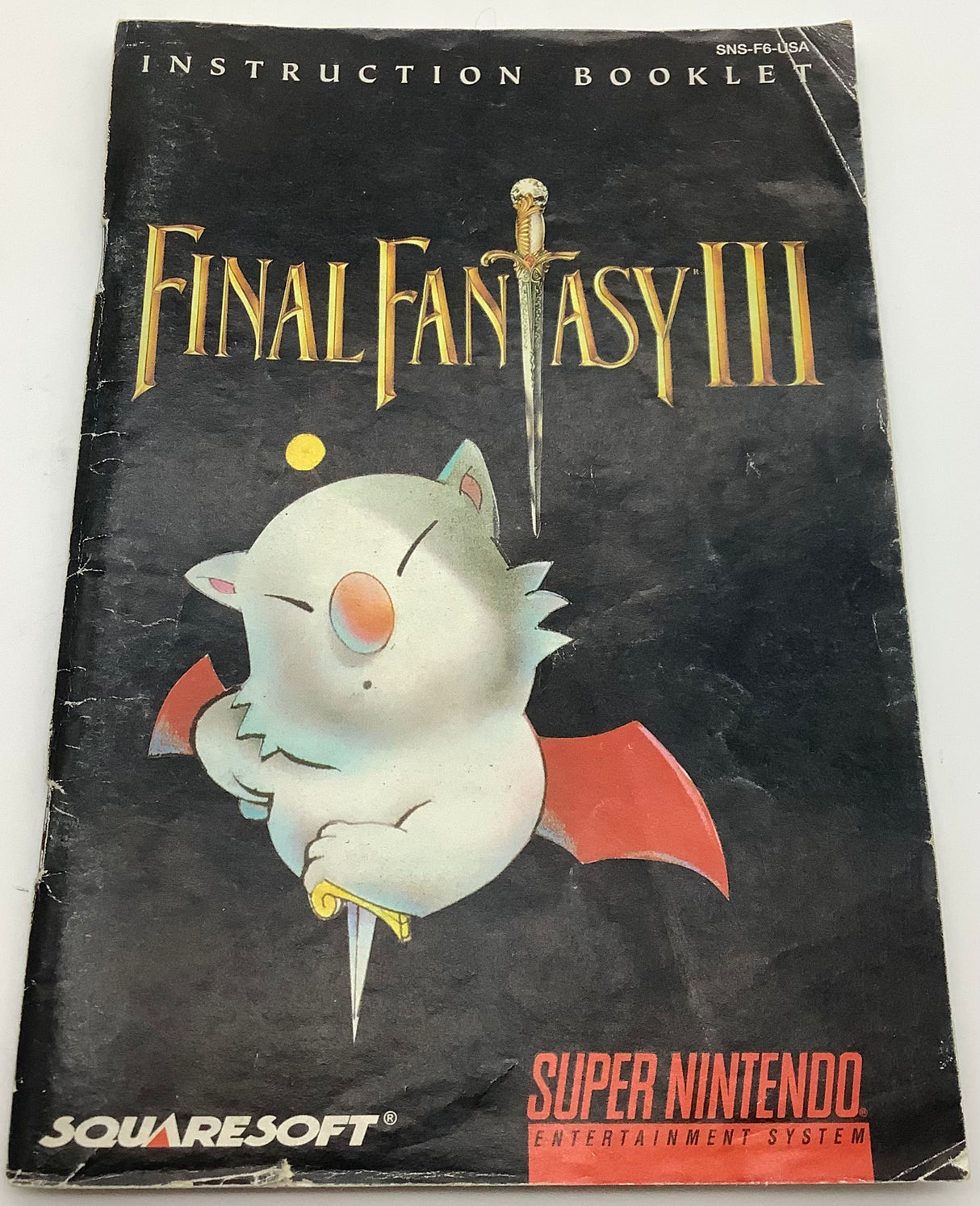 Final Fantasy III Super Nintendo USED *SEE NOTES*