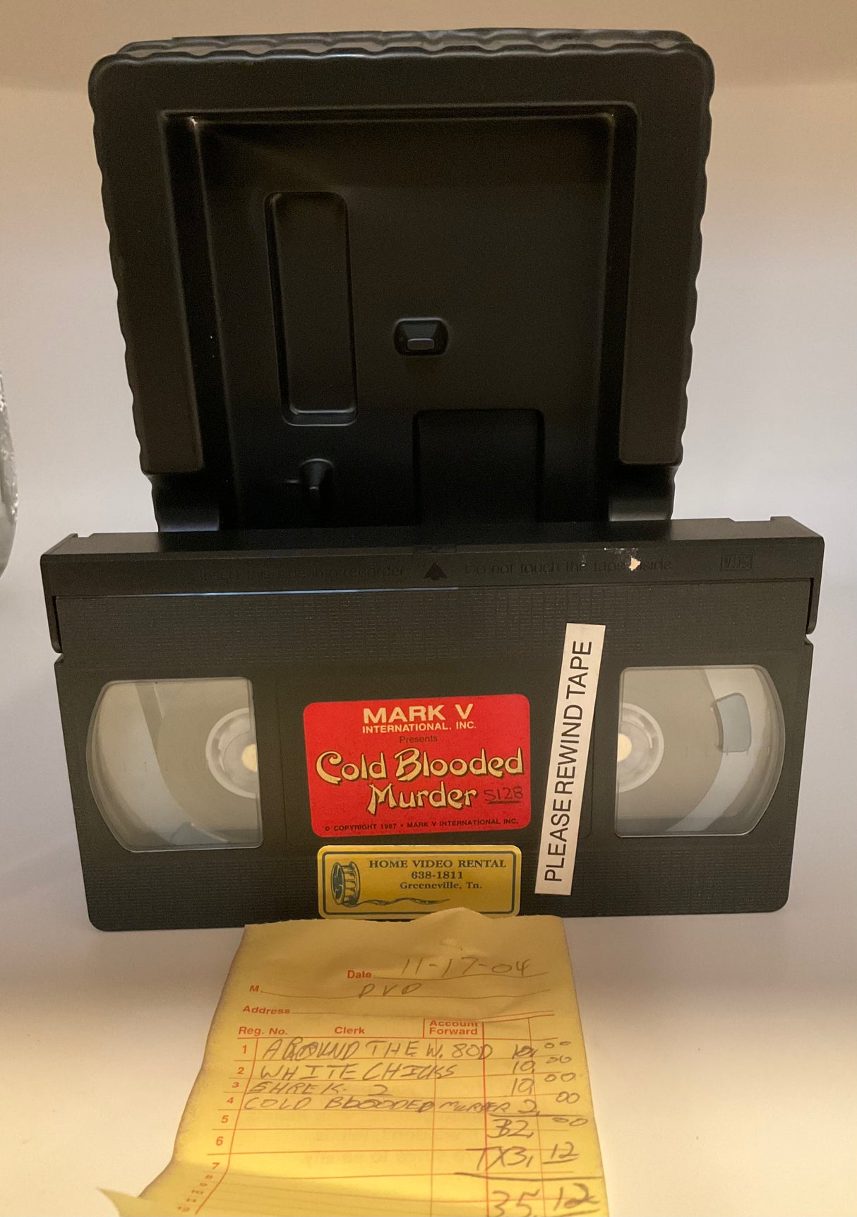 Cold Blooded Murder AKA Yuan Yin (Big Box) VHS