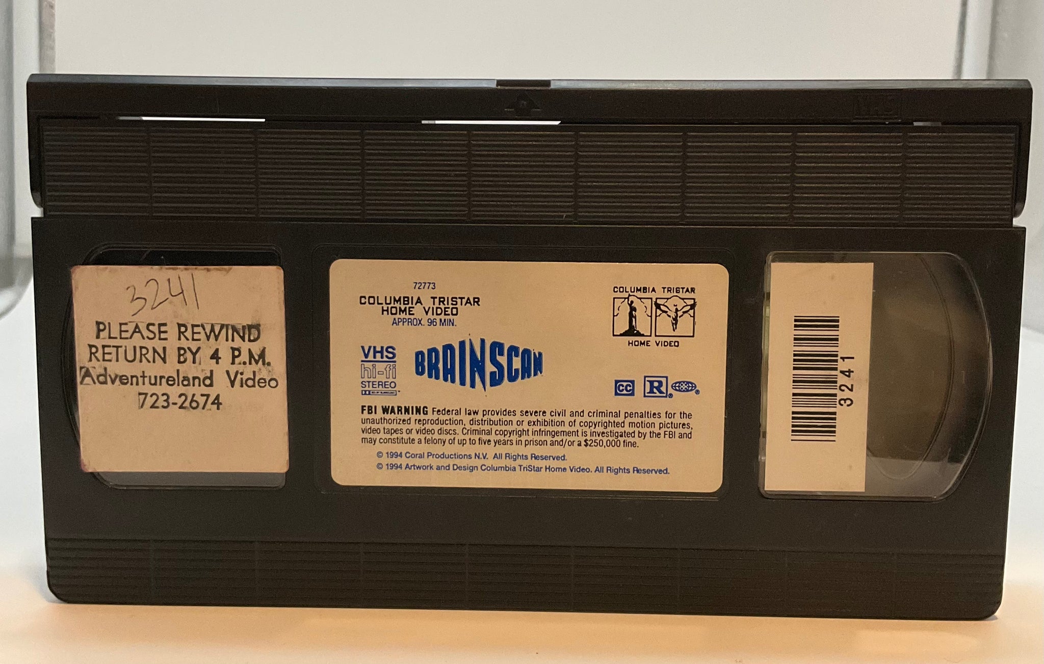 The Hills Have Eyes Part II VHS 1984 Tested Michael Berryman