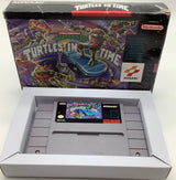 Teenage Mutant Ninja Turtles IV Turtles In Time [NO MANUAL] Super Nintendo USED